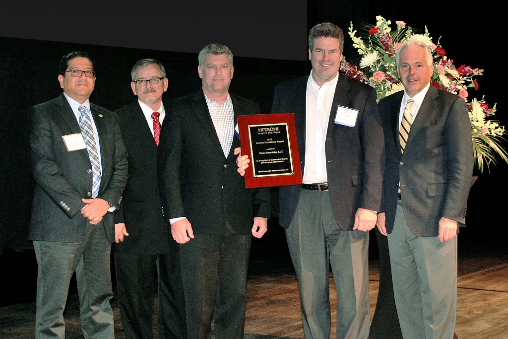 C&U Rouse and Peterson Accept Quality Award